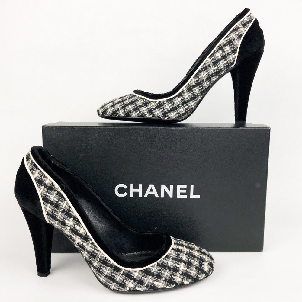 CHANEL | Tweed Pumps - Picture 1 of 8